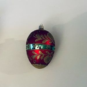 Place & Time Christmas Oval  Ornament